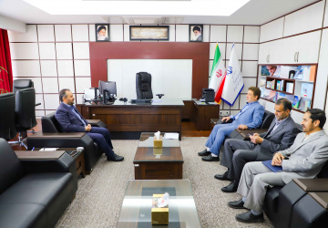 رئیس دانشگاه بیرجند با رئیس سازمان مدیریت و برنامه‌ریزی خراسان جنوبی دیدار کرد