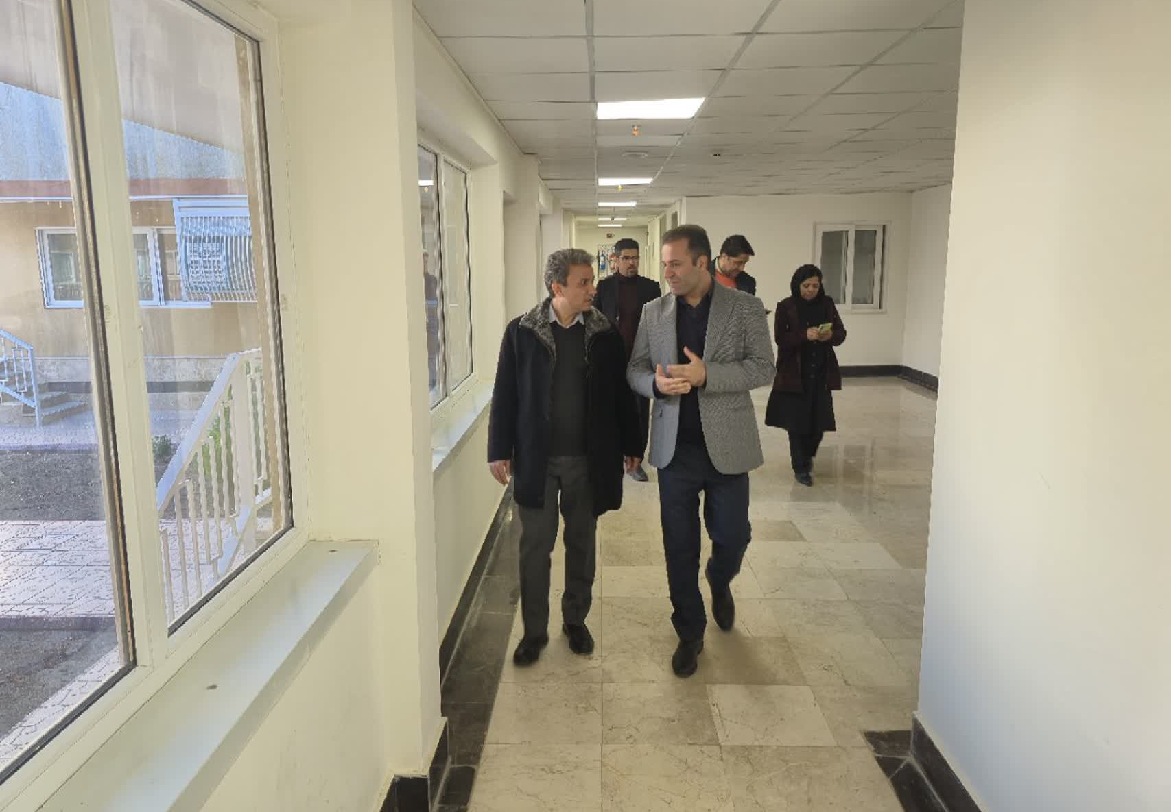 بازدید معاون صندوق رفاه دانشجویان کشور از زیرساخت‌های دانشگاه بیرجند